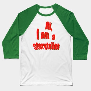 Storyteller Baseball T-Shirt